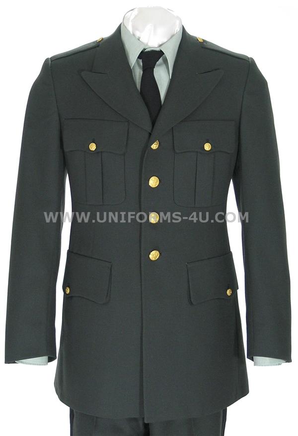 US ARMY CLASS A ENLISTED / OFFICERS GREEN COAT