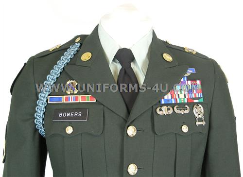 army green dress uniform