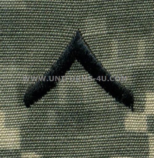 official US Military wear army ranks insignia. official US Military wear