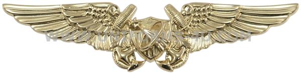 NAVAL FLIGHT OFFICER ASTRONAUT BADGE NAVAL FLIGHT OFFICER ASTRONAUT BADGE