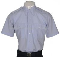 air force short sleeve blue shirt