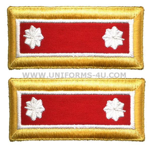 US ARMY LIEUTENANT COLONEL ENGINEER SHOULDER STRAPS