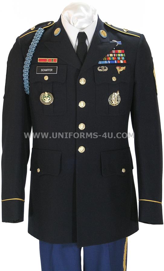 US ARMY ASU ENLISTED DRESS BLUE COAT