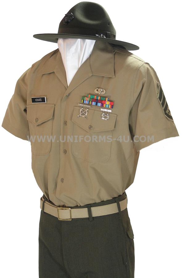 USMC DRILL INSTRUCTOR SERVICE CHARLIE UNIFORM