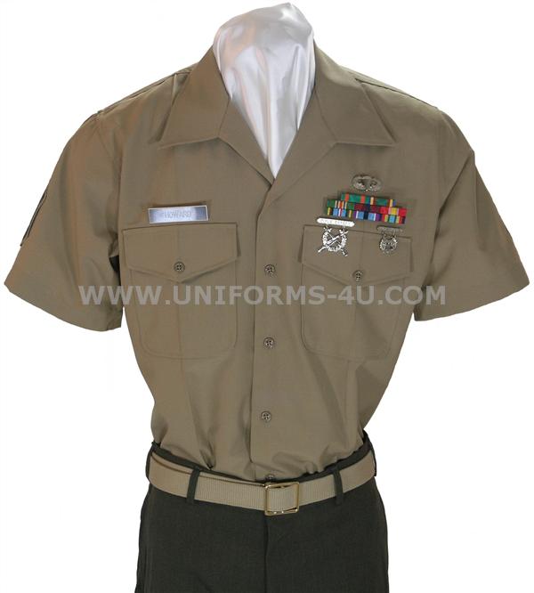 USMC ENLISTED SERVICE C CHARLIE UNIFORM