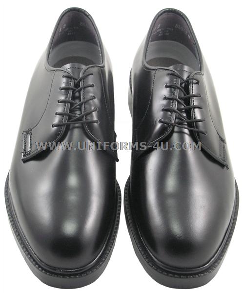 U.S. MILITARY BLACK LEATHER OXFORD SHOES