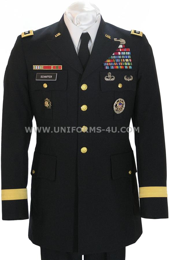 US ARMY DRESS BLUE ASU OFFICER JACKET